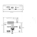 Interfaz de Control / 16 Grupos RTS / RS485 y 5 Contactos Secos / 433.42 MHz / IP20 / 90-255 V | SIERRA STORE