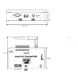 Interfaz de Control / 16 Grupos RTS / RS485 y 5 Contactos Secos / 433.42 MHz / IP20 / 90-255 V | SIERRA STORE