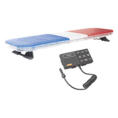 Kit de Señalización LED / 88 Luces Ultra Brillantes / Barra 118 cm (46.5 in) / IP65 / Sirena 100W / 13 Patrones Programables | SIERRA STORE