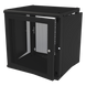 LINKEDPRO BY EPCOM SR-1912-GFP-VR2 - Gabinete de Pared Fijo / 12U / Puerta Perforada / 66 kg Carga / 1.97 x 2.04 x 1.72 pies | SIERRA STORE