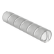 PANDUIT T50F-C - Agrupador Protector de Cable / 12.7 mm OD / 30.5 m (100 ft) / Polietileno Natural / UL94-HB | SIERRA STORE