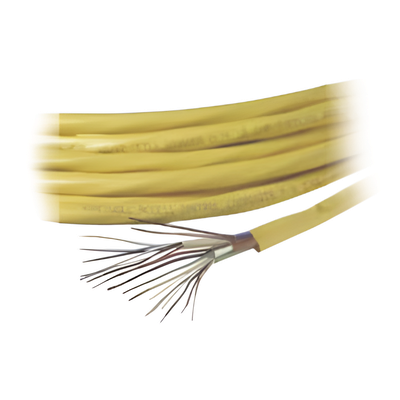 Carrete de Cable / 305 m (1000 pies) / Amarillo / 6x22 AWG blindado, 4x18 AWG, 6x22 AWG / Control de Acceso | SIERRA STORE