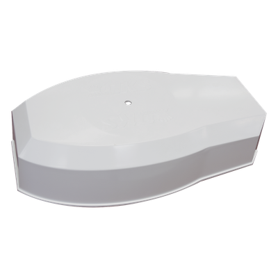 Tapa Protectora / Enganche de Mástil / Compatible Modelos 1601 y 1603 / Plástico Resistente / Uso Exterior / Color Blanco | SIERRA STORE