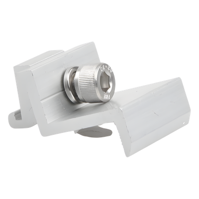 Sujetador final 30 mm para montaje de paneles solares en riel7 | SIERRA STORE