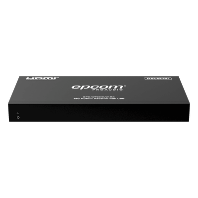 Extensor HDBaseT / 4K@60Hz / 100 m (328 ft) Cat6/6a/7 / Conmutador 2x1 HDMI/USB-C / KVM / PoE | SIERRA STORE