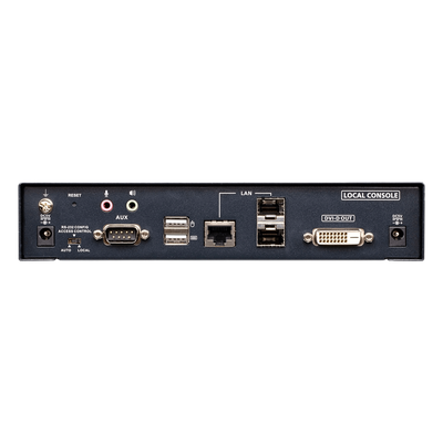 Transmisor KVM over IP 2K DVI-D Dual-Link | Dual SFP | PoE | Resolución hasta 2560 x 2048 | Transmisión sin pérdidas | Alimentación | SIERRA STORE