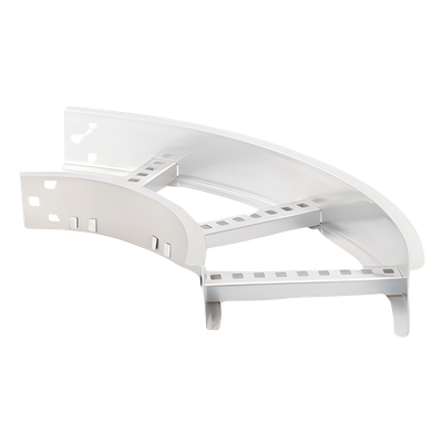 Curva Horizontal de 90° / Perfil Z / Ancho 9" / Peralte 3 1/4" / Radio 8" / Aluminio / Interior y Exterior | SIERRA STORE