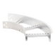 Curva Horizontal de 90° / Perfil Z / Ancho 9" / Peralte 3 1/4" / Radio 8" / Aluminio / Interior y Exterior | SIERRA STORE
