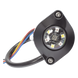 Lámpara Oculta LED / 6 LED Rojo/Claro / 69 Patrones / IP67 e IP69K / 12-24V DC / Montaje Superficie 1" | SIERRA STORE