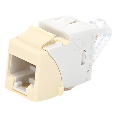 SIEMON U6-K20NS - Jack Keystone / Cat6 UTP / Terminación Impacto 110 / T568A-B / Marfil / -10 a 60°C | SIERRA STORE