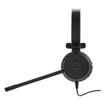 Jabra Evolve 30 Mono con conexión USB / 3.5mm, micrófono con cancelación de ruido y controlador en el cable con botones e indicadores | SIERRA STORE