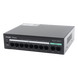 Switch PoE+ No Administrable / 8 Puertos PoE+ 10/100 / 2 Uplinks Gigabit / 110 W / Sin Ventilador / Protección 4 kV | SIERRA STORE