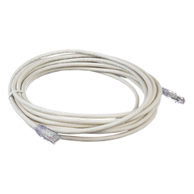 PANDUIT UTPSP20Y - Cable de Parcheo UTP Cat6 / 24 AWG / CM / 6.1 m (20 ft) / Color Blanco | SIERRA STORE