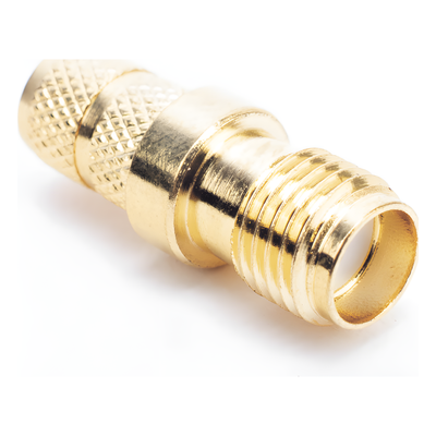 Conector RF / SMA Hembra Inverso / Anillo Plegable / Compatibilidad RG-8/X, LMR-240 / Oro/Oro/Teflón | SIERRA STORE