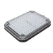 Luz de Advertencia LED / 104 LED de Alta Intensidad / 9x7" / Bicolor Rojo/Claro / 12 VCC / 10 Modos de Destello / Mica de Policarbonato | SIERRA STORE