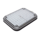 Luz de Advertencia LED / 104 LED de Alta Intensidad / 9x7" / Bicolor Rojo/Claro / 12 VCC / 10 Modos de Destello / Mica de Policarbonato | SIERRA STORE
