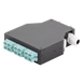LINKEDPRO BY EPCOM LP-RDSCUMM - Distribuidor de Fibra Óptica / Riel DIN / 6 Acopladores SC/UPC / Multimodo / 24 Fusiones / 0.13 x 0.41 | SIERRA STORE