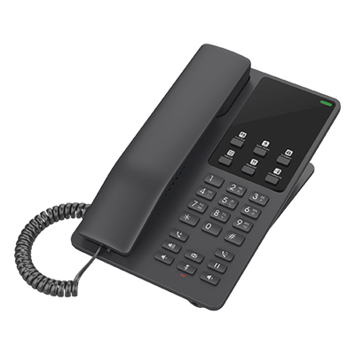 Teléfono IP Hotelero / Wi-Fi Dual Band 802.11ac / 2 Líneas SIP / Audio HD Opus / 6 Teclas Programables / 10 Marcación Rápida / Gestión | SIERRA STORE