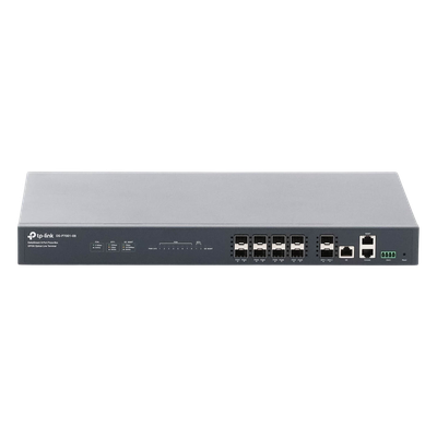 OLT GPON / 8 Puertos PON 2.5G / 2 SFP+ 10GbE / 1 RJ45 Gigabit / División 1:128 / Gestión en la Nube / Fuentes Redundantes AC | SIERRA STORE