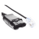 Cable Adaptador QD / Diademas HT101/HT201/HT202 / Teléfonos Analógicos, Digitales e IP / Compatible Grandstream y Yealink / Audio Full | SIERRA STORE