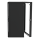 LINKEDPRO BY EPCOM SR-1924-GAP-V4 - Gabinete Abatible de Pared (Con Marco Trasero) con Rack 19" de 24 Unidades. Ventana de Cristal | SIERRA STORE