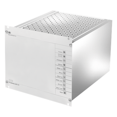 Interfaz IP de Audio / 8 Relés IN/OUT / Audio Bidireccional / Memoria 6 GB / Control Modbus y Webservice / Prioridad de Avisos | SIERRA STORE