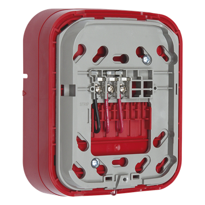 Base Inalámbrica Direccionable / Montaje en Pared / Salida 24 VDC / Red de Malla Swift / Color Rojo / UL y ULC Certificada | SIERRA STORE