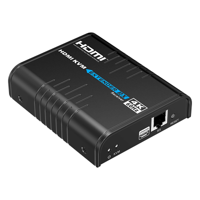 Receptor KVM HDMI / 4K 60 Hz / Extensión 120 m (393.7 ft) / 18 Gbps / IPColor Stream / USB HID / HDCP 2.2 | SIERRA STORE