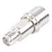 Adaptador RF en Línea / Conector QMA Macho a SMA Hembra / Rango 0-6 GHz / Impedancia 50 Ω / VSWR 1.25 Máximo / Aislante de Teflón | SIERRA STORE