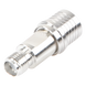 Adaptador RF en Línea / Conector QMA Macho a SMA Hembra / Rango 0-6 GHz / Impedancia 50 Ω / VSWR 1.25 Máximo / Aislante de Teflón | SIERRA STORE