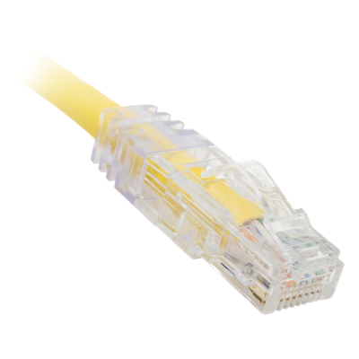 PANDUIT UTPSP1YLY - Cable de Parcheo UTP Cat6 / 24 AWG / CM / 0.3 m (1 pie) / Amarillo | SIERRA STORE