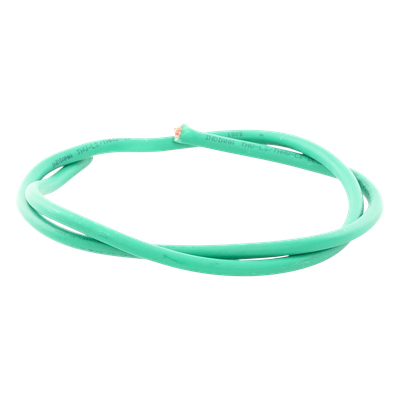 Cable THW-LS / Calibre 4 AWG / 19 Hilos / 90°C Seco / 75°C Mojado / Verde / Venta por Metro | SIERRA STORE