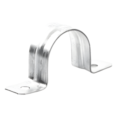 Abrazadera Omega / Conduit Pared Gruesa / 1 1/2" (38 mm) / Acero Pregalvanizado 1.5 mm / Calibre 16 / Tornillo #10 | SIERRA STORE
