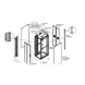 Gabinete Rack / 42 UR / 2000x800x1200 mm / 2500 lb / Acero / Puertas Perforadas / Gestión de Cables | SIERRA STORE