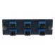 PANDUIT FAP6WBUSCZ - Placa Acopladora de Fibra Óptica / 6 Conectores SC Simplex / Monomodo OS1/OS2 / Color Azul / Snap-In | SIERRA STORE