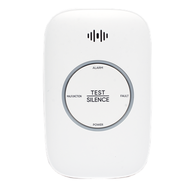 HIKVISION HF-GN110 - Detector de Gas Natural / CH4 Metano / Rango 0-25% LEL / Alarma 70-115 dB a 1 m / Salida para Válvula y | SIERRA STORE