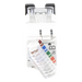SIEMON U5-H01NS - Jack UTP Cat5e / Terminación 110 / Montaje Híbrido Plano-Angulado / 1 Puerto / Color Negro | SIERRA STORE