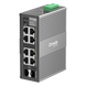 Switch Industrial Easy Managed / 8 Puertos Gigabit / 2× Combo RJ45/SFP / 16 Gbps / -40°C a 75°C (-40°F a 167°F) / Protección 6kV / | SIERRA STORE