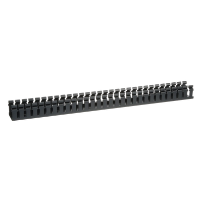 PANDUIT H2X2BL6 - Canaleta Ranurada de PVC / Base Tipo H / 2.17 in Ancho / 1.92 in Alto / 6 ft Largo / Sin Tapa / Negro | SIERRA STORE