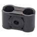 Sujetador Plástico para Cable Coaxial / Doble Fijación / 5/8" / Varilla Roscada 3/8" o M10 / ISO 9001:2015 y RoHS | SIERRA STORE