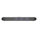 Sharing Switch USB 3.2 Gen 1 Essentials | 2 x 4 Puertos | 5 Gbps | InstaSync | Boton Integrado | Selector Remoto | Diseño Compacto | SIERRA STORE