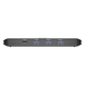 Sharing Switch USB 3.2 Gen 1 Essentials | 2 x 4 Puertos | 5 Gbps | InstaSync | Boton Integrado | Selector Remoto | Diseño Compacto | SIERRA STORE