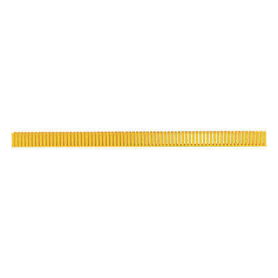 PANDUIT E4X4YL6 - Canaleta Ranurada para Fibra Óptica / 4 in Ancho x 4 in Alto / 1828.8 mm Largo / PVC Rígido / Color Amarillo / UL | SIERRA STORE
