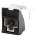 SIEMON U6A-H01NS - Jack Cat6a UTP / Montaje Híbrido Plano y Angulado / Terminación T568A/B / Rango -10 a 60°C / UL 94 V-0 | SIERRA STORE