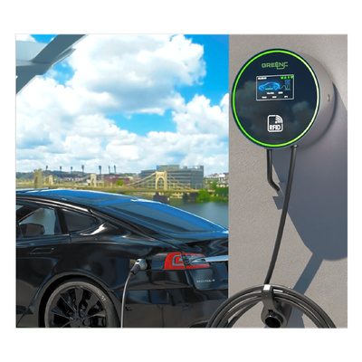 Estación de Carga para Vehículos Eléctricos / 48 A / 11.5 kW / Conector Tipo 1 (SAE J1772) / 220-250 V Monofásico y 380-480 V | SIERRA STORE