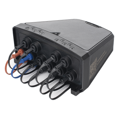 Caja NAP Preconectorizada / IP68 / Splitter Óptico 1:9 30/70 / IK09 / Plug & Play / 8 Puertos Drop | SIERRA STORE