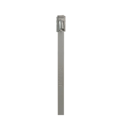 PANDUIT MLT2S-CP - Brida de Acero Inoxidable / 201mm (7.9") largo / 4.6mm ancho / Tipo 304 / Paquete 100 pz | SIERRA STORE