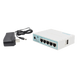 (hEX) RouterBoard, 5 Puertos Gigabit Ethernet, 1 Puerto USB y versión 3 | SIERRA STORE