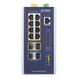Switch Industrial Administrable Capa 3 / 8 Puertos PoE Gigabit 802.3bt / 2 Puertos SFP 1G/2.5G / 2 Puertos SFP 10G / IP30 / -40 a 75°C | SIERRA STORE