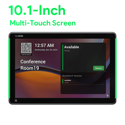 Panel de Programación de Salas / Pantalla 10.1" 1280x800 / LED RGB 360° / Android 13 / Lector NFC/RFID / Sensores ToF y Luz | SIERRA STORE